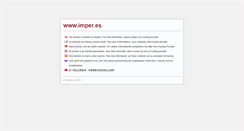 Desktop Screenshot of imper.es