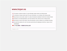 Tablet Screenshot of imper.es